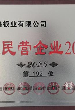 Top 500 Private Enterprises